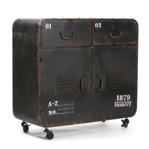 AWESOME INDUSTRIAL MERCANTILE IRON CABINET